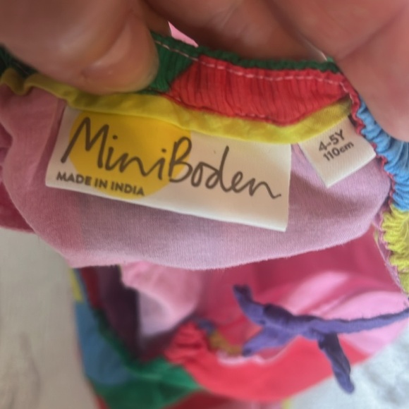 Mini Boden little girls 3 piece bundle dresses and skirts 4-5 - Picture 11 of 11